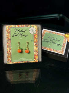 Local Handmade Gold-Plated Earrings - 1 Charm